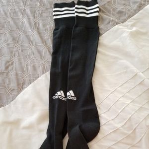 Adidas long soccer socks